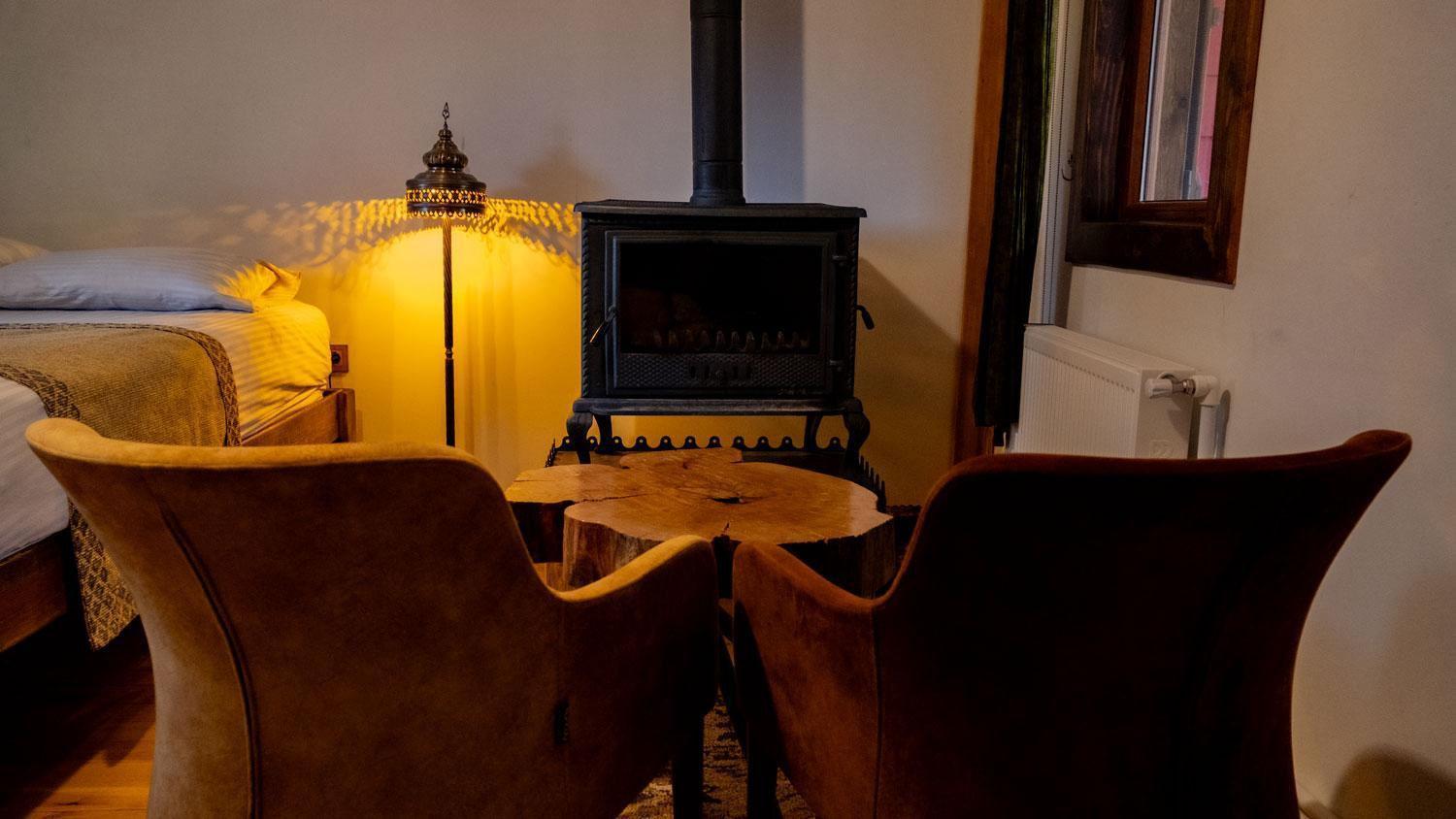 Abant Korudam bungalov butik otel Bagian luar foto
