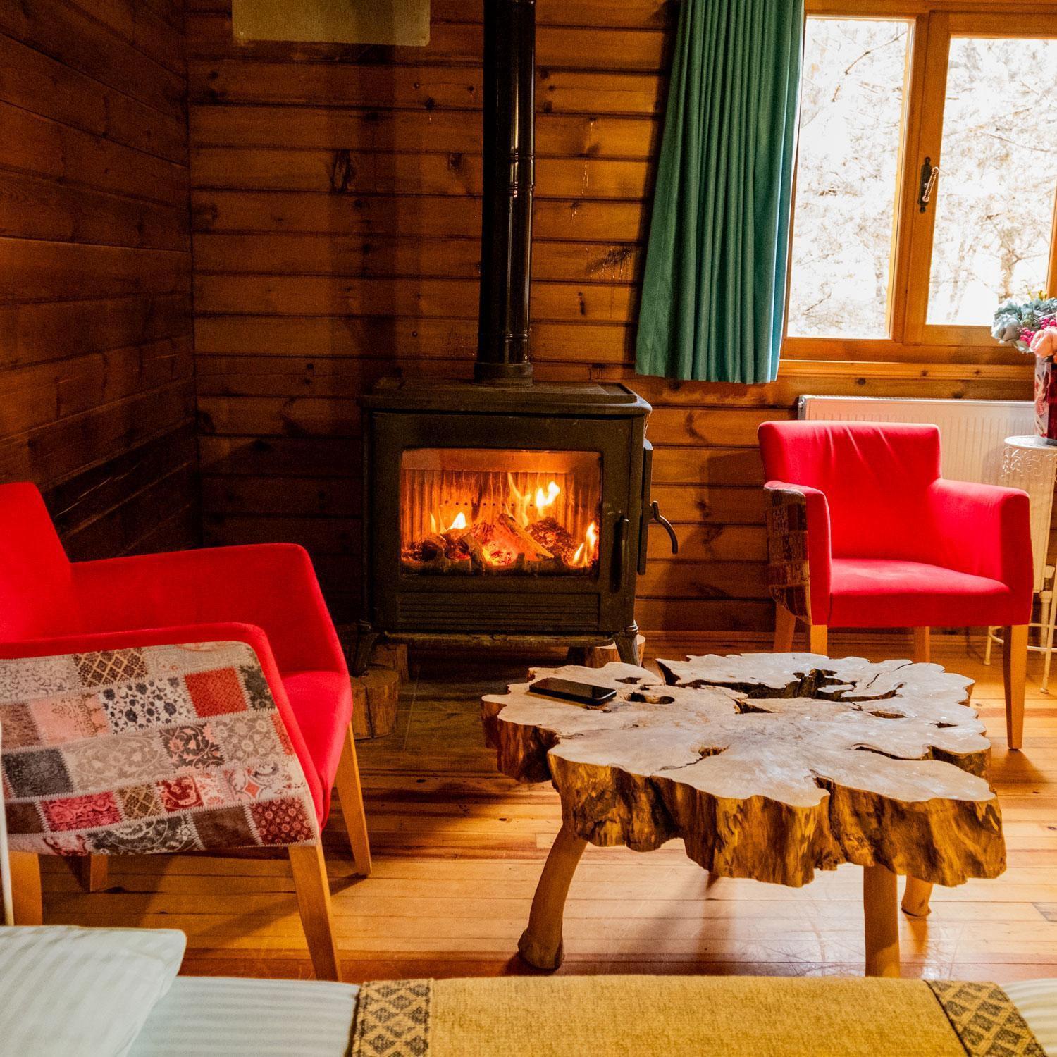 Abant Korudam bungalov butik otel Bagian luar foto