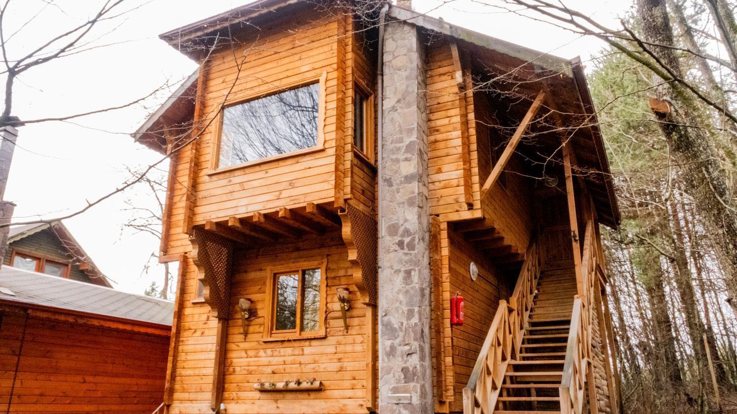 Abant Korudam bungalov butik otel Bagian luar foto