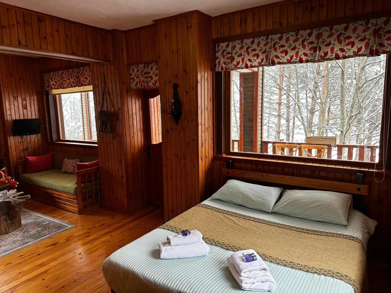 Abant Korudam bungalov butik otel Bagian luar foto
