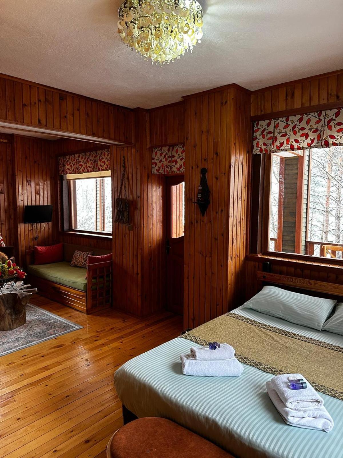 Abant Korudam bungalov butik otel Bagian luar foto